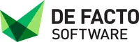de facto software logo new